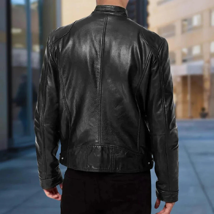 GEORGE | CASUAL LEATHER JACKET