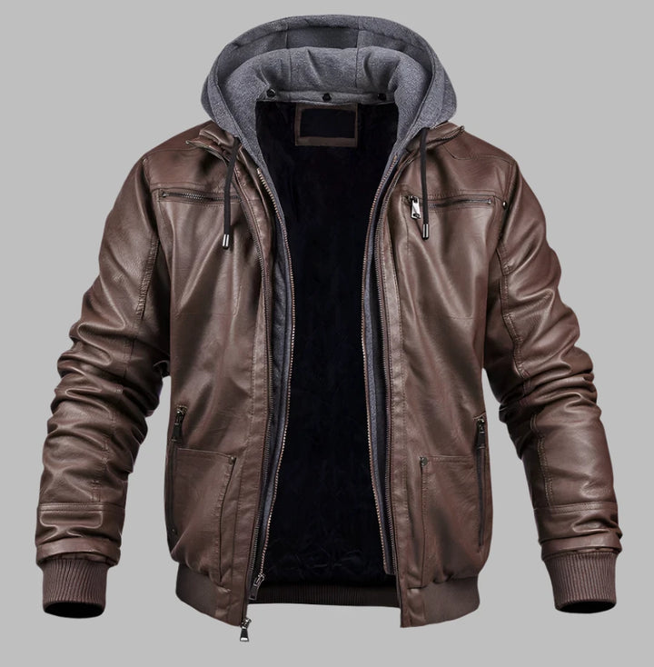 BENJAMIN | PREMIUM LEATHER WINTER JACKET