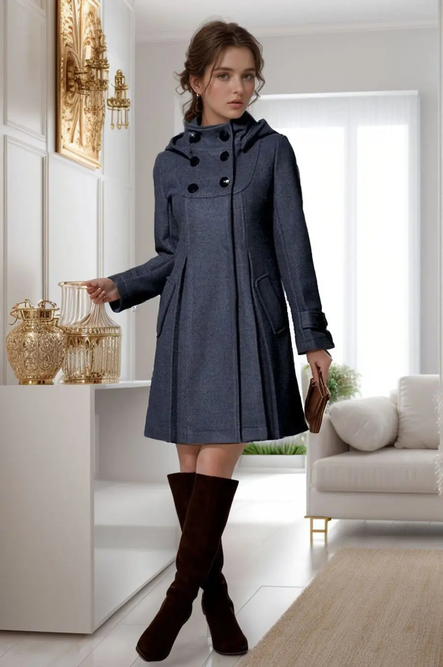 women rain coat Fondo Moda