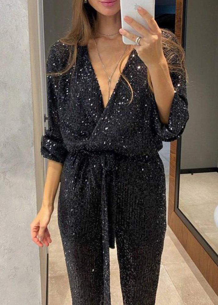 AURORA | SEQUIN JUMPSUIT