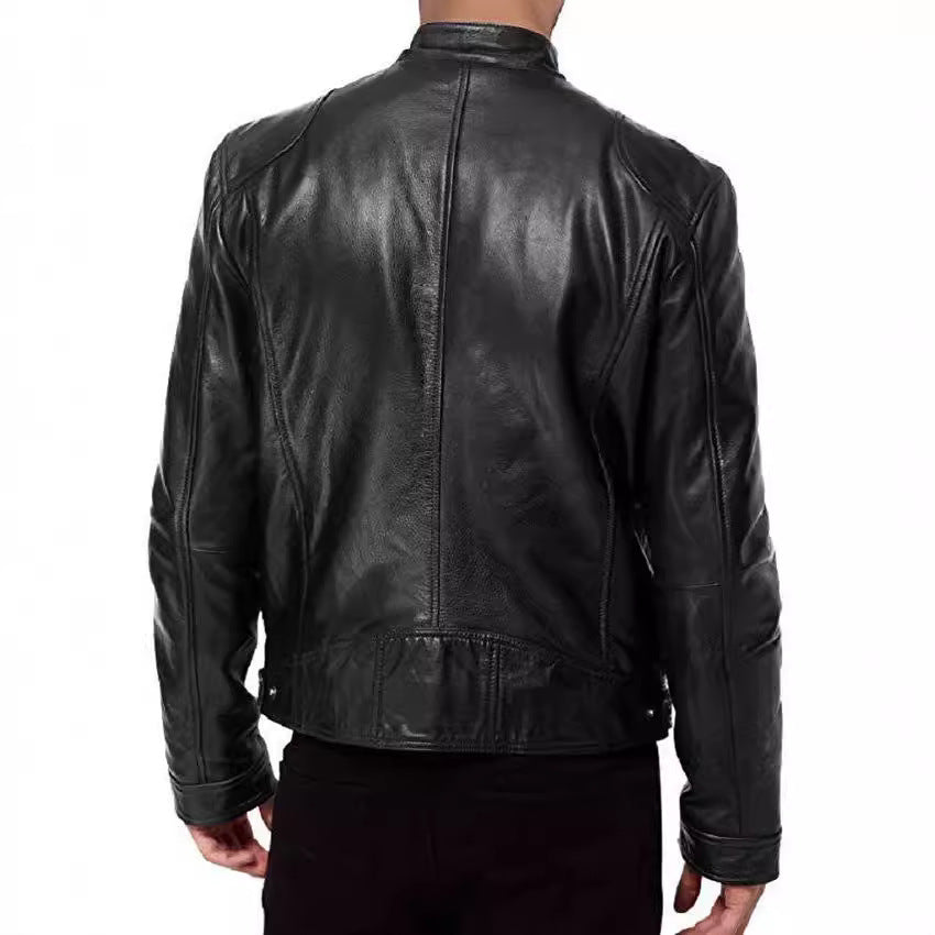 GEORGE | CASUAL LEATHER JACKET