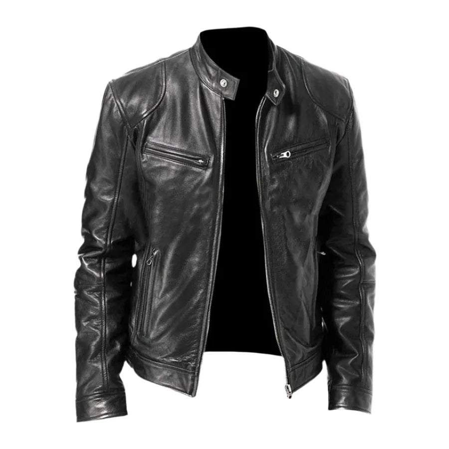 GEORGE | CASUAL LEATHER JACKET