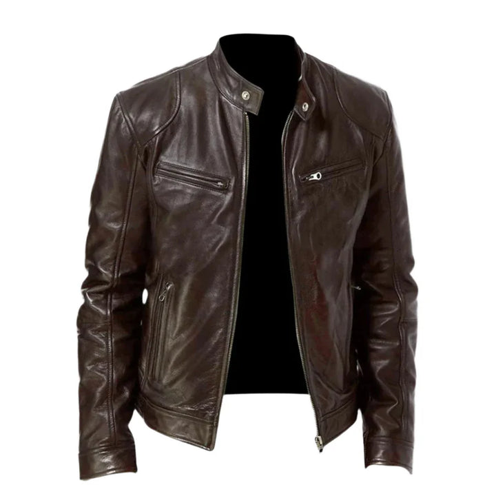 GEORGE | CASUAL LEATHER JACKET