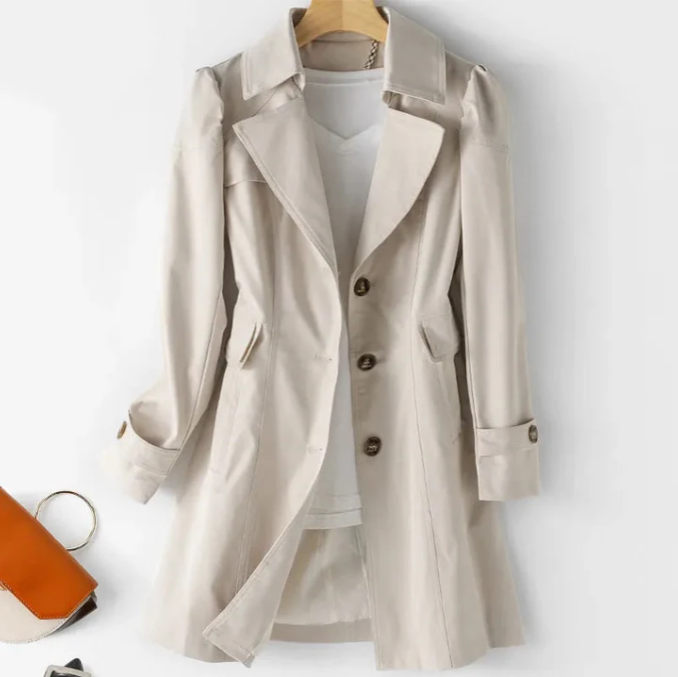 HAZEL | REFINED TRENCH COAT